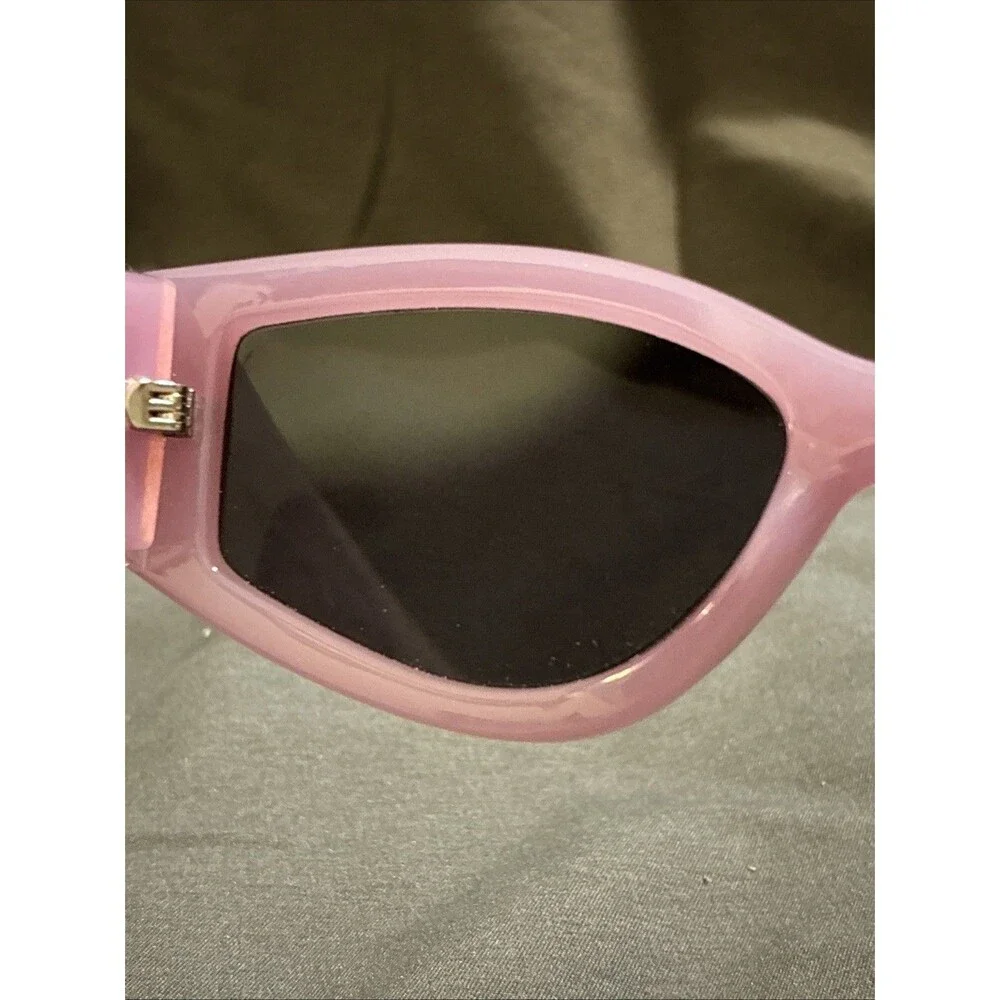 Diff Eyewear 55-20-148 Kai Purple Pink Chunky Thin Sunglasses Summer Beach Punk